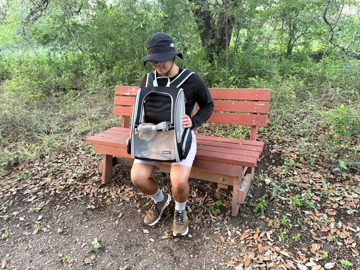 Mark sitting on The Committee Bench, Revisited
