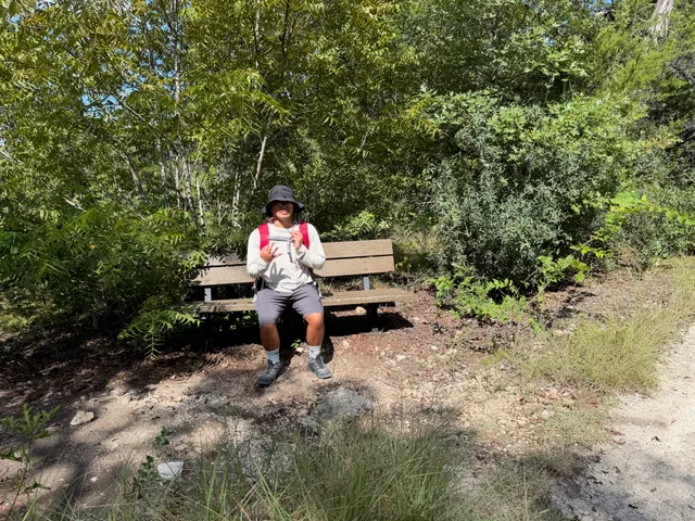 Mark sitting on Dappled Light