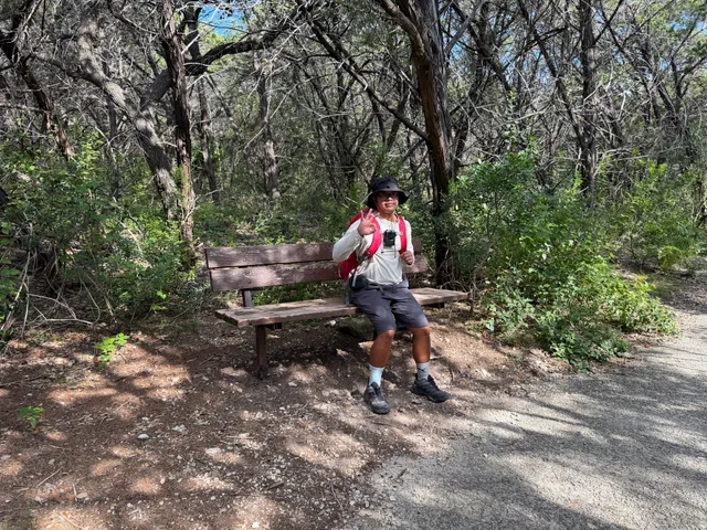 Mark sitting on The Shady Brown